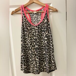 Cheetah print tank